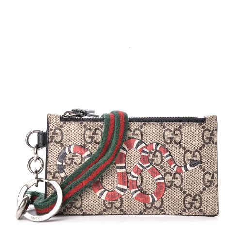 gucci coin pouch cheap|Gucci card case with lanyard.